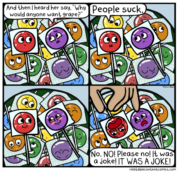  People suck