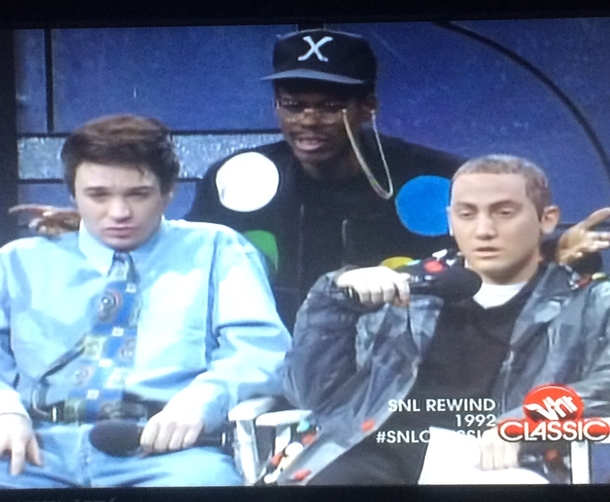  Rob Schneider SNL looks exactly like  Eminem