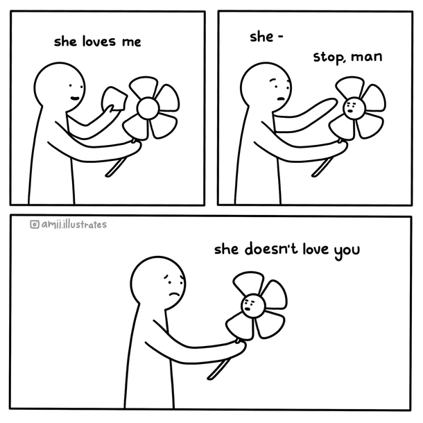  she loves me