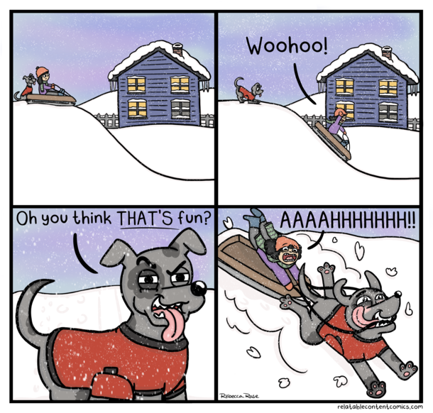  Snow dog