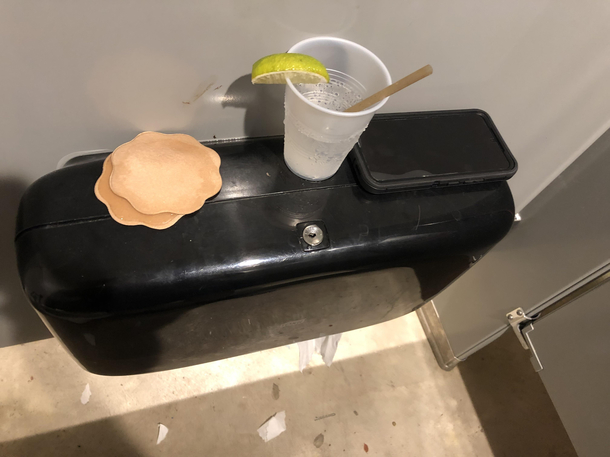  Someone left all their troubles behind tonight