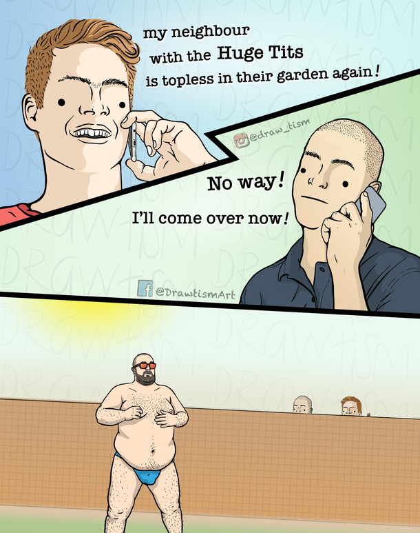  Topless Neighbour