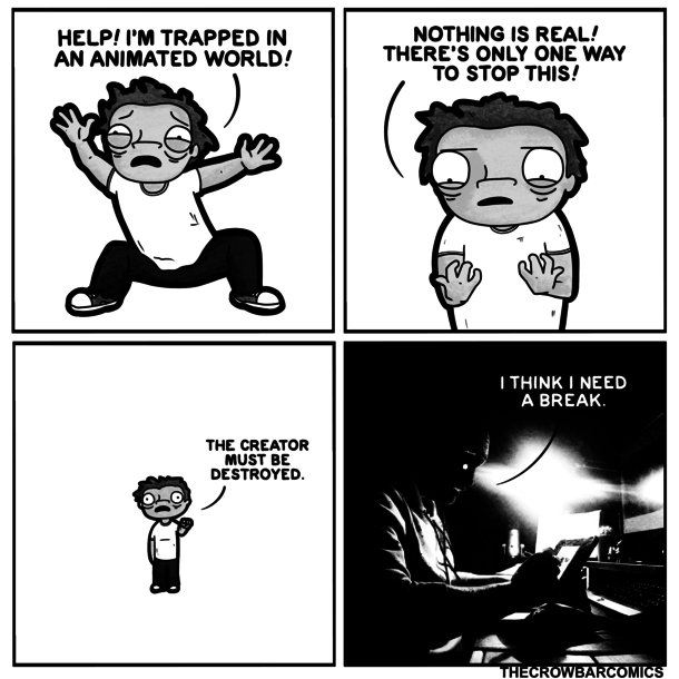 trapped