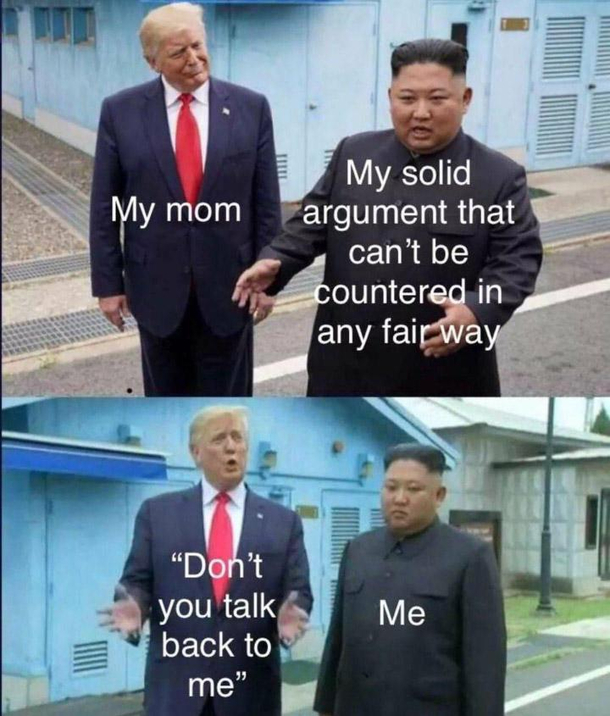 True