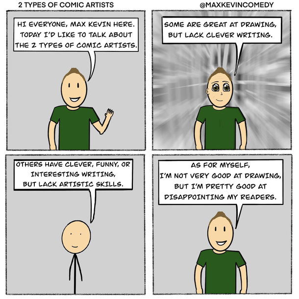  Types of Comic Artists