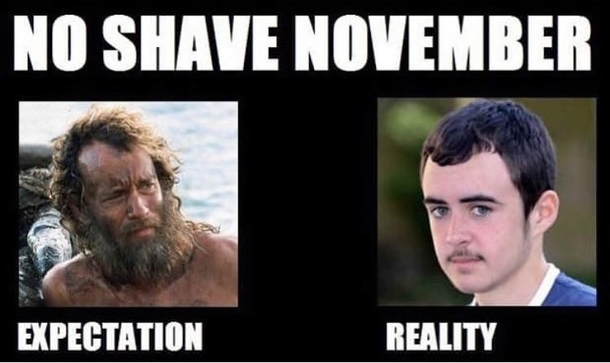 weeks of no shaving and now Im a man - Meme Guy