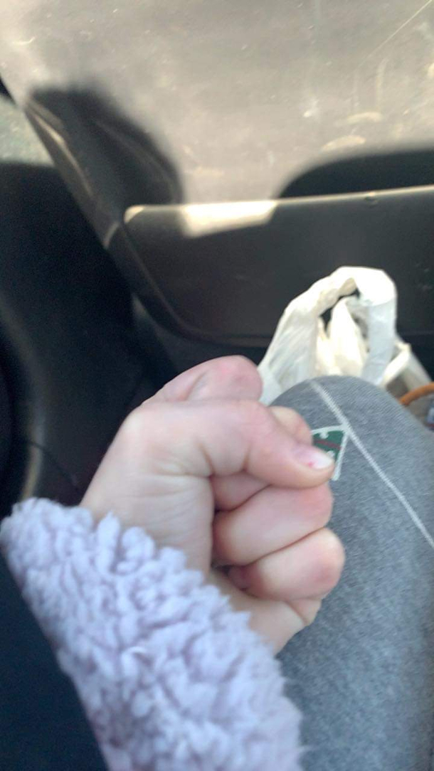  year old daughter got upset I wouldnt answer the phone and sent me this picture