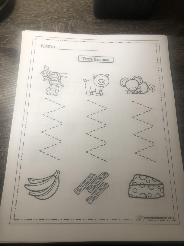  year old drawing activity One of these things is not like the other
