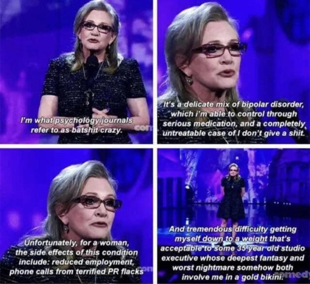  years ago yesterday we lost a legend RIP Carrie
