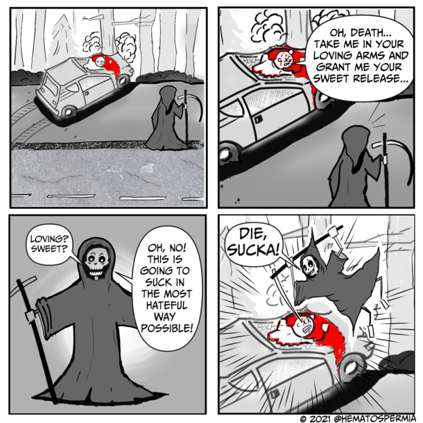  You wont be going gentle into that good night