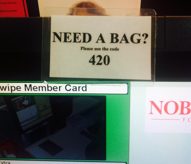 A bag of what exactlysaw this at my local grocery store self-checkout