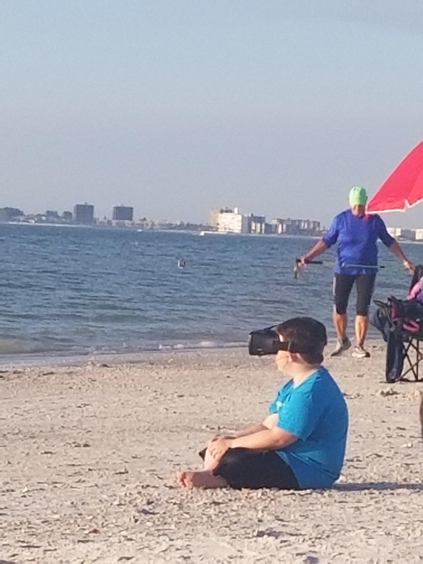A better reality spotted at a beautiful award-winning beach