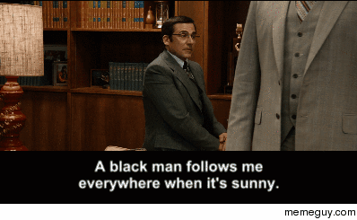 A black man
