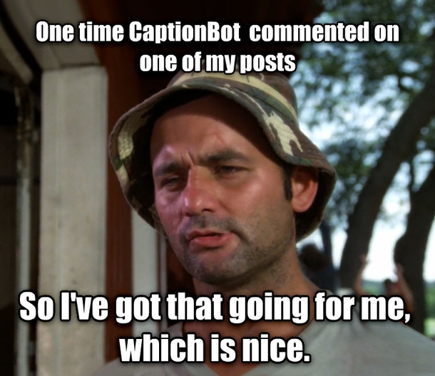 A Bot is awarded Reddit Gold and makes the front page but hey