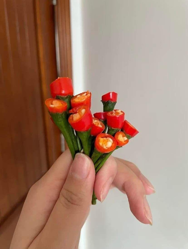 A bouquet of flowers