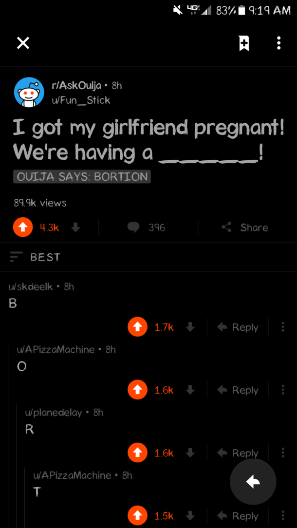 A boy actually but ok