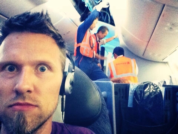 A buddy is traveling and just posted this to Facebook That face