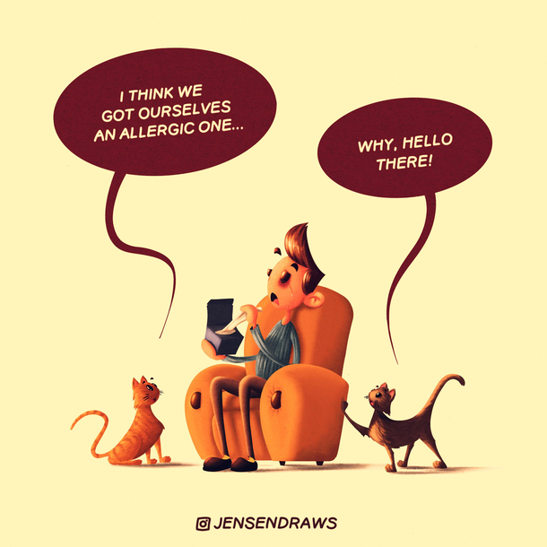 A cats sixth sense