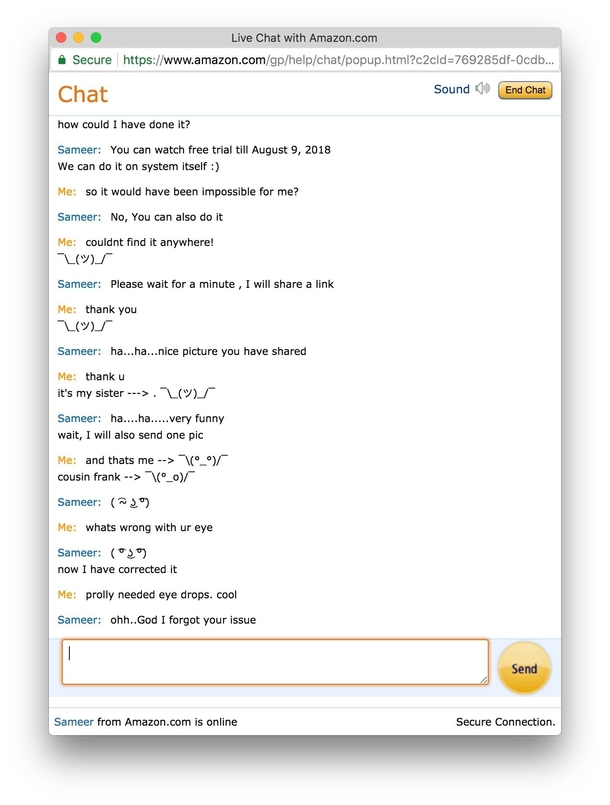 A Chat With Amazon Support Today Meme Guy