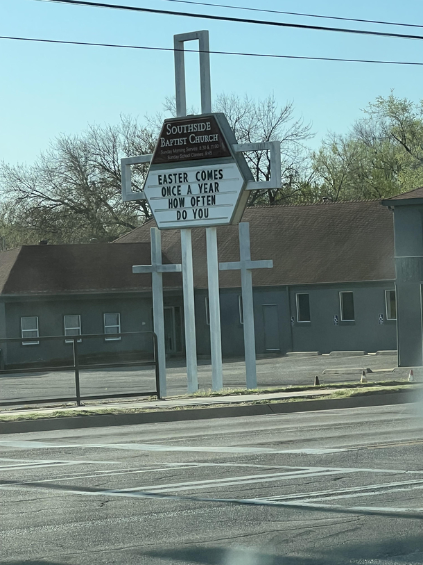 A church in my town