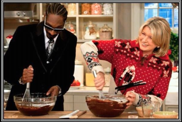 A convicted felon cooks with a famous celebrity