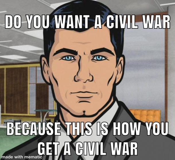 A Curfew being implemented faster than the Covid shit down and Trump passing an executive order in a DAY against twitter