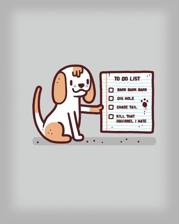 A day in the life of a dog