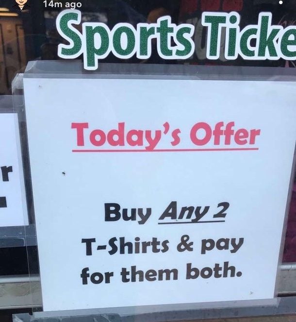 A deal too good to pass up