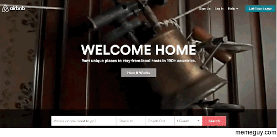 A developer replaced AirBnBs slick homepage video montage with all the big hits from Home Alone