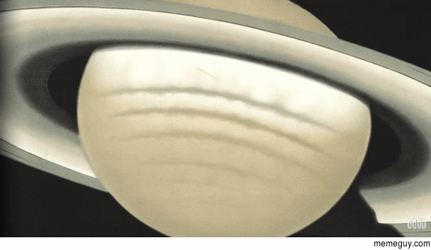 A drawing of Saturn from the s compared to a NASA image from 