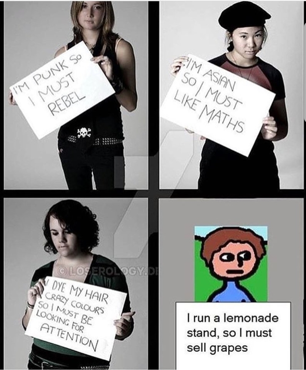 A duck walked up to the lemonade stand