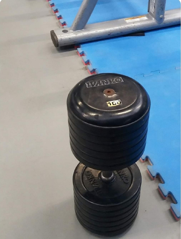 A dude left this there like Thors hammer No one can able to lift that for  days