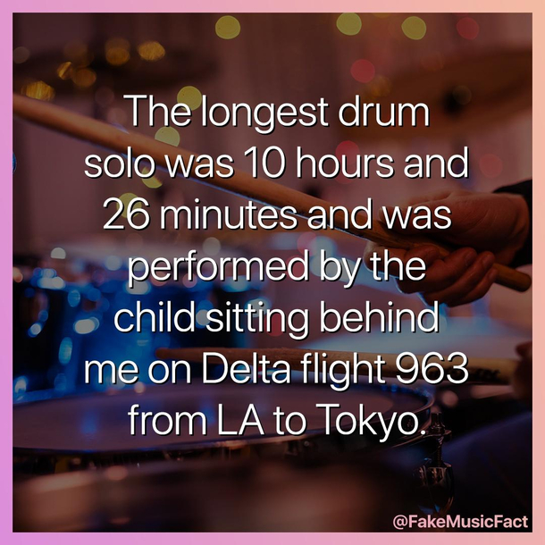 A Fake Music Fact