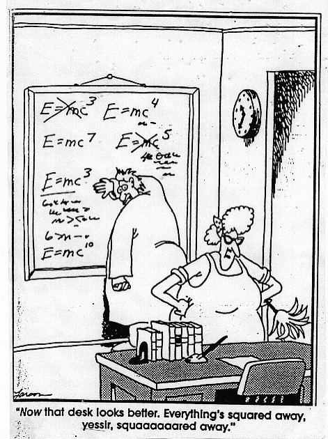 A far side epiphany