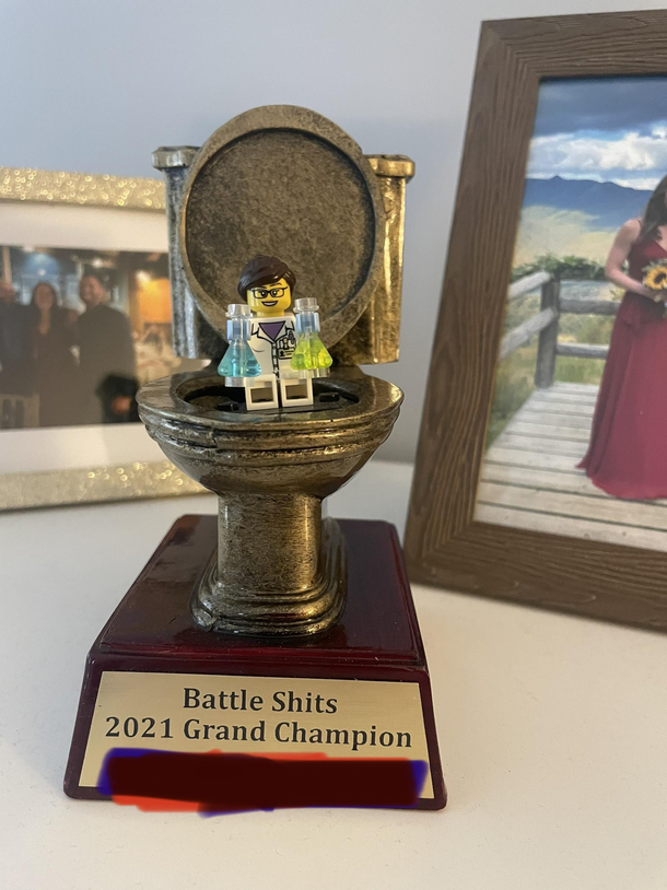 A friend of ours gave this to my girlfriend Because we play