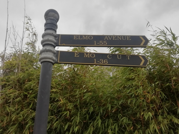 A funny sign