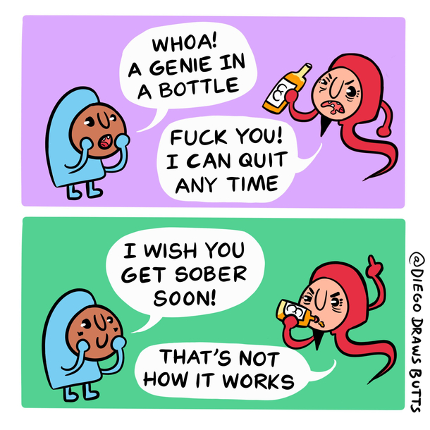 A genie in a bottle