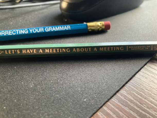 A gift from a third grade student I got during teacher appreciation week I feel like many folks out there deal with this