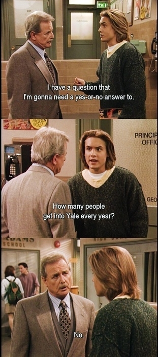 A great Eric and Feeny moment