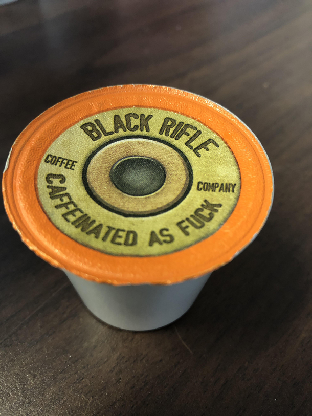 A guy I work with got some new pods for our office coffee pot
