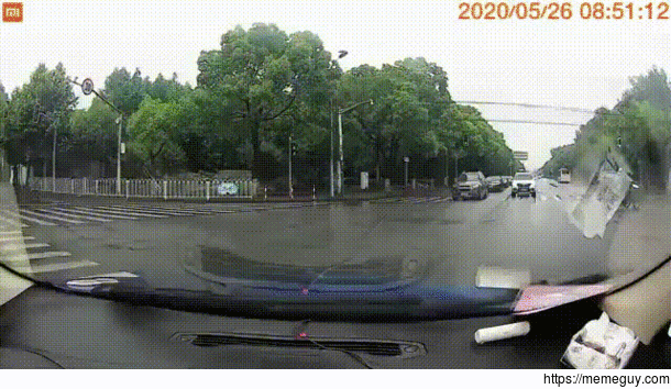 A guy upgraded his transport in a couple of seconds