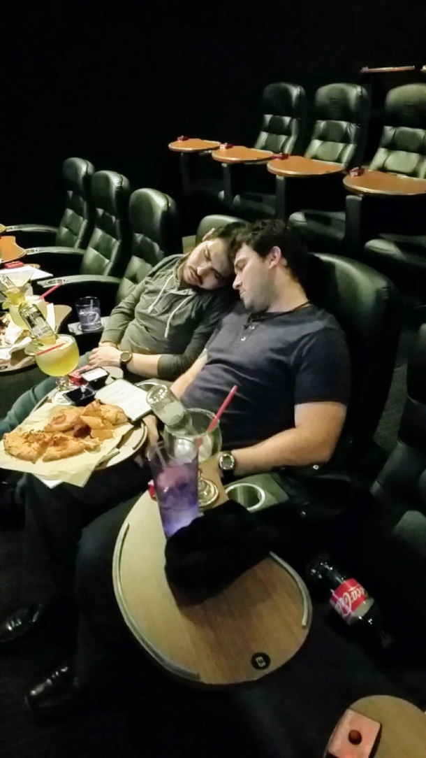 A heartwarming ending for the most obnoxious people Ive ever encountered at the movies