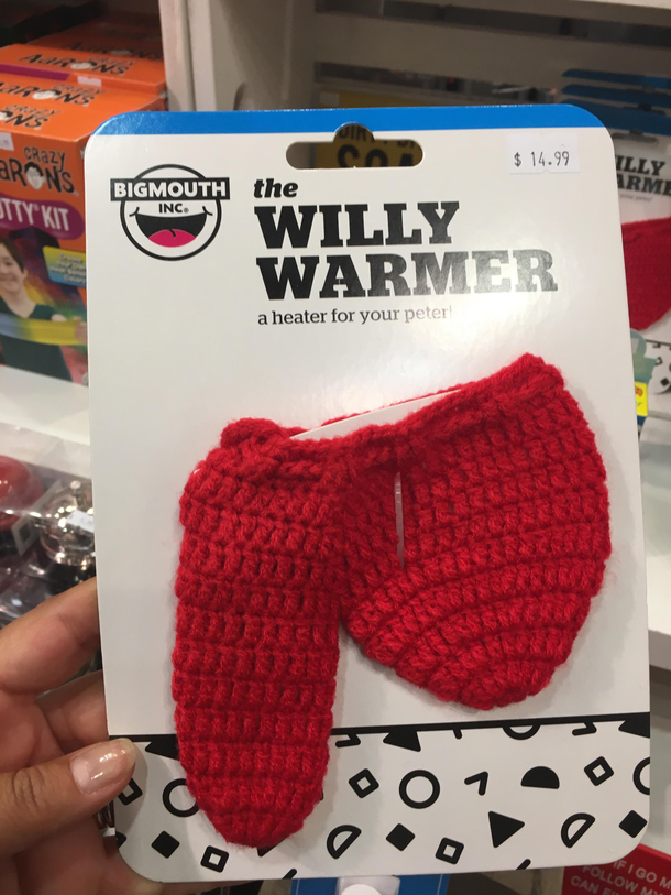 A heater for your peter