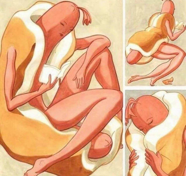 A hot hotdog in bun