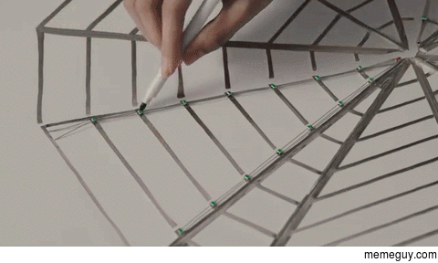 A Japanese company has invented a pen that uses silver conductive ink to draw currents on electric paper