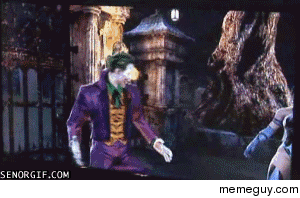 A Joker favorite finishing move