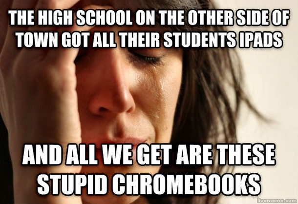 A kid said this to me today in class at my PUBLIC SCHOOLsome people dont realize how lucky they are