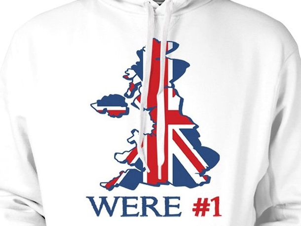 A lack of an apostrophe on a British hoodie neatly sums up the last  years of British history x-post rUnitedKingdom