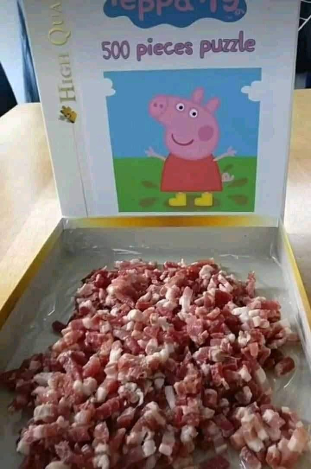 A Literal Peppa Pig Puzzle
