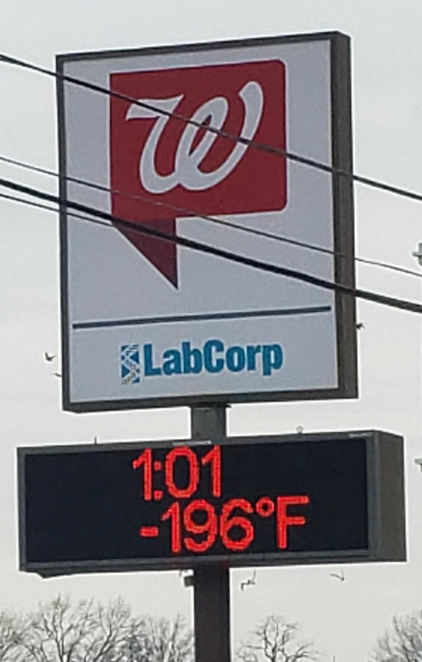 A little nip in the air today